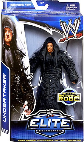 Wwe Wrestling Elite Collection Series 27 Undertaker Action Figure Entrance Robe Damaged Package Mattel Toys Toywiz