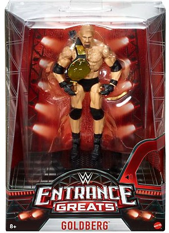 WWE Wrestling Entrance Greats Goldberg Action Figure Damaged