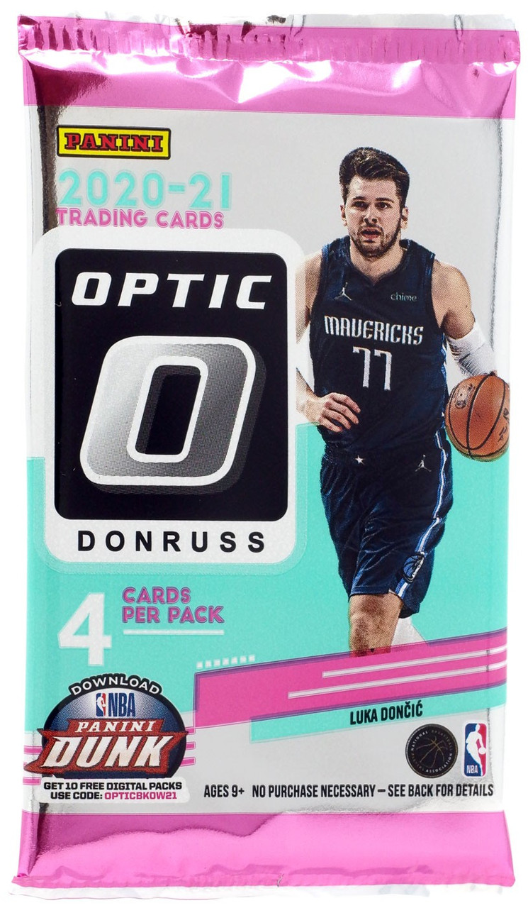 NBAカード2020-21 Donruss Optic 未開封 日本未発売 NBA Donruss 2020-21 Optic Basketball Trading Card MEGA Box Pack 4