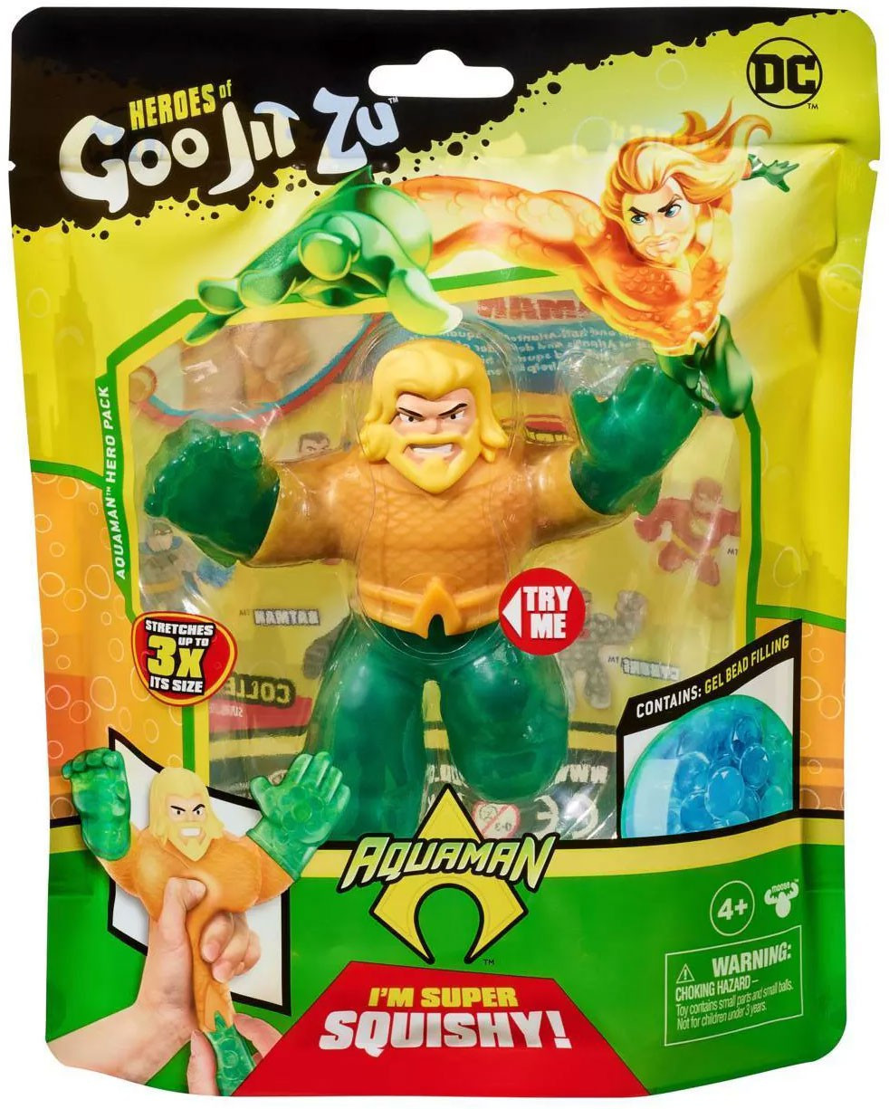 Heroes of Goo Jit Zu DC Series 2 Aquaman Action Figure Moose Toys