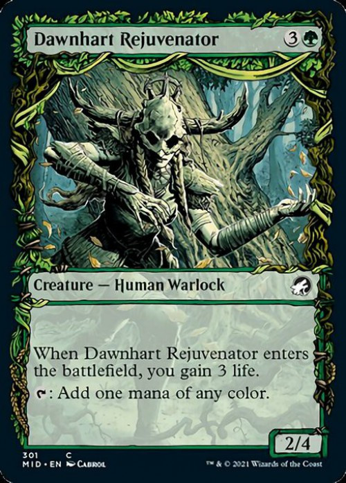 Magic The Gathering Innistrad Midnight Hunt Single Card Common Dawnhart
