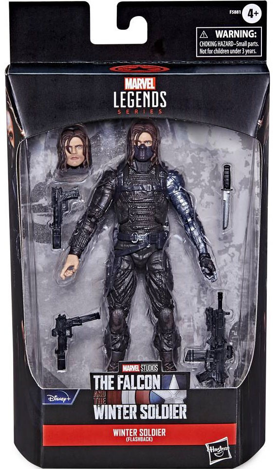 Marvel Marvel Legends Retro Series Winter Soldier 6 Action Figure
