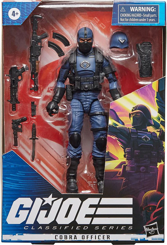 GI Joe Classified Series Cobra Officer 6 Action Figure Hasbro Toys
