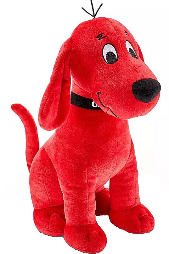 clifford stuffed dog