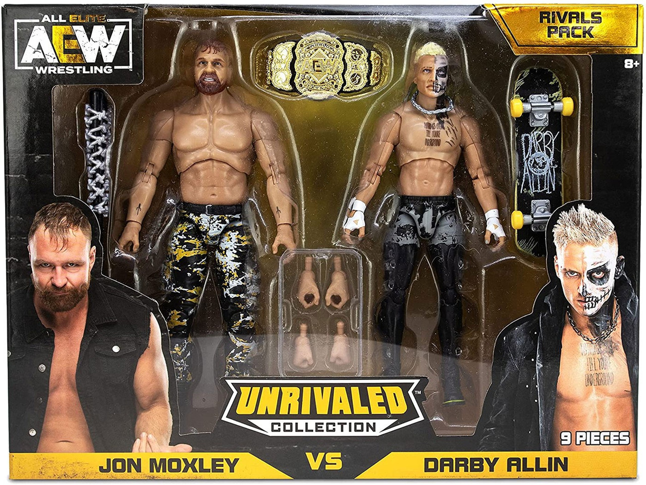 コャチッポ　AEW　ウィル・オスプレイ　ダービー・アリン　セット AEW All Elite Wrestling Unrivaled Collection Jon Moxley vs Darby