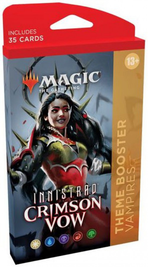 Magic The Gathering Innistrad Crimson Vow Vampire Theme Booster