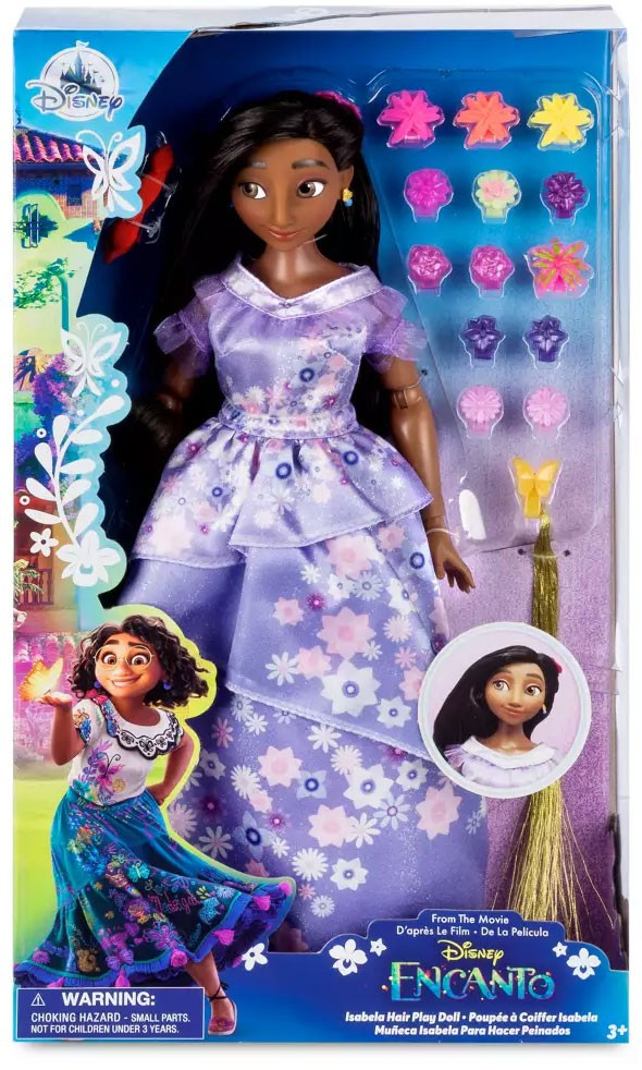 Disney Encanto Isabela Hair Play Exclusive 11 Doll - ToyWiz