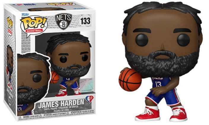 Funko NBA Brooklyn Nets James Harden Vinyl Figure 133 - ToyWiz