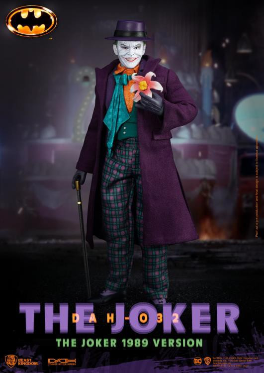 レア品 BATMAN THE JOKER フィギュア DC Batman 1989 Dynamic 8-ction Heroes The Joker 19 Action Figure