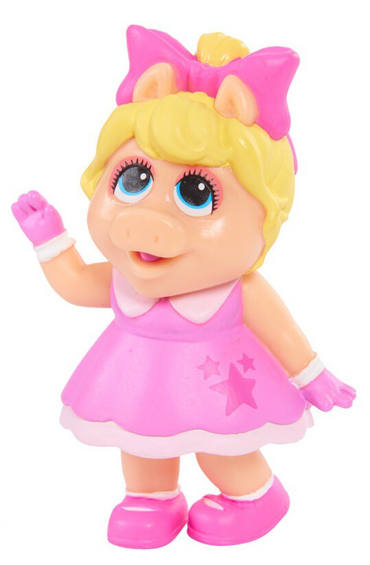 Disney Junior Muppet Babies Piggy 2.5 Mini Figure Loose Just Play - ToyWiz