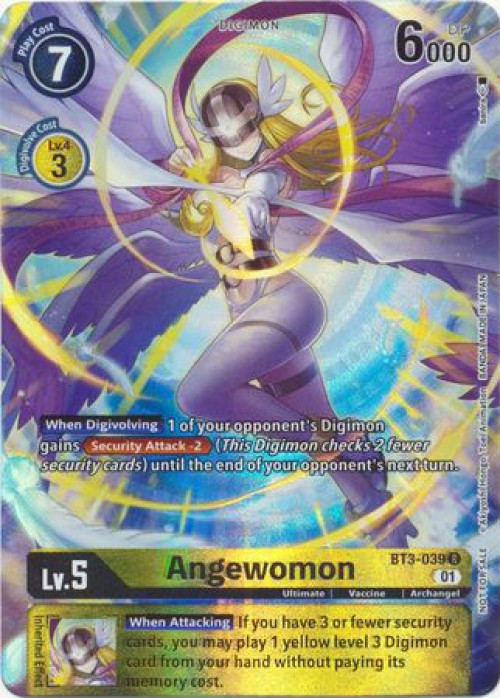 Digimon Trading Card Game Promo Cards Single Card Promo Angewomon 1