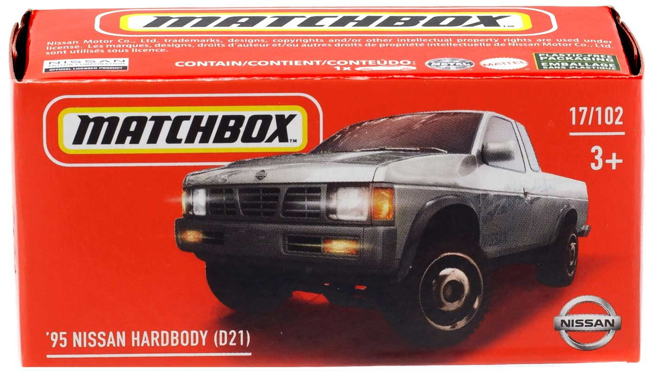 Matchbox 94 Nissan Hardbody 2台セット mb95nissanhardboxyd21__73442.