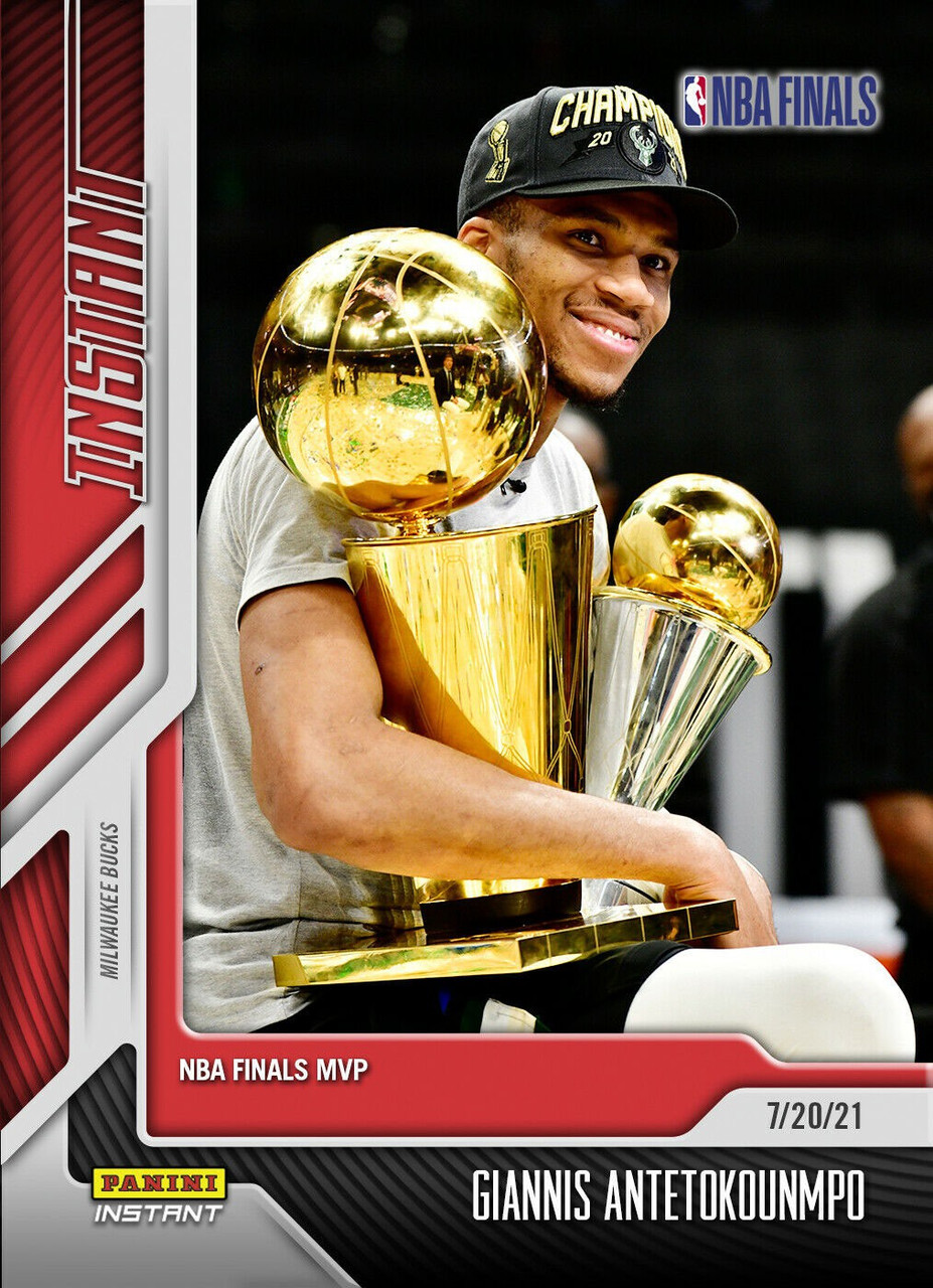 NBA 2021 Instant NBA Finals Basketball Giannis Antetokounmpo Trading