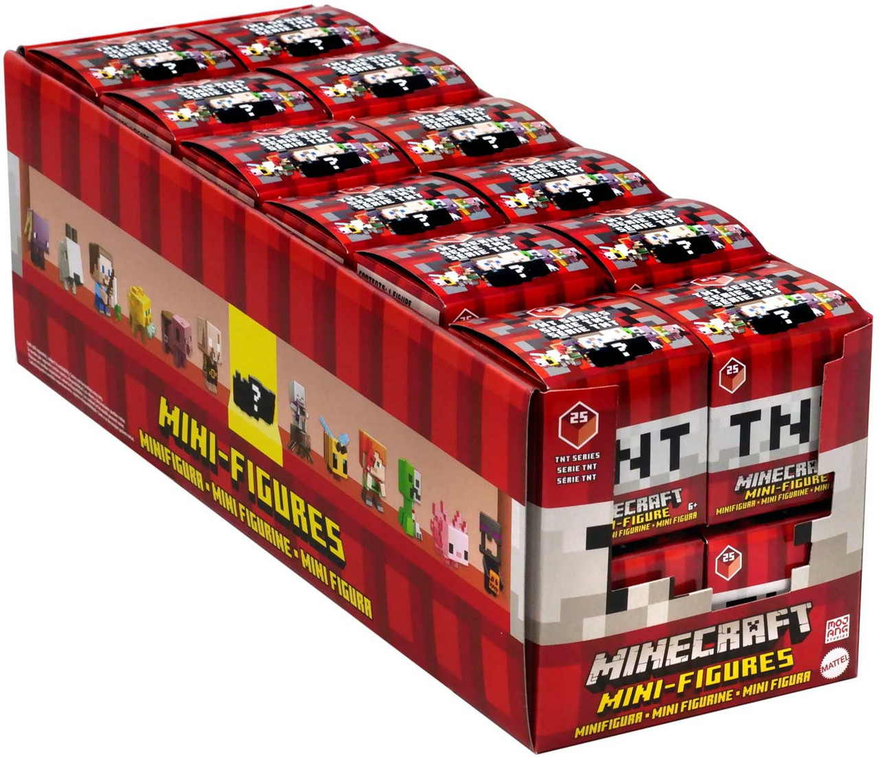 Minecraft Tnt Series 25 Mystery Box 24 Packs Mattel Toys Toywiz Minecraft Tnt Series 25 Mystery Box 24 Packs Mattel Toys Toywiz