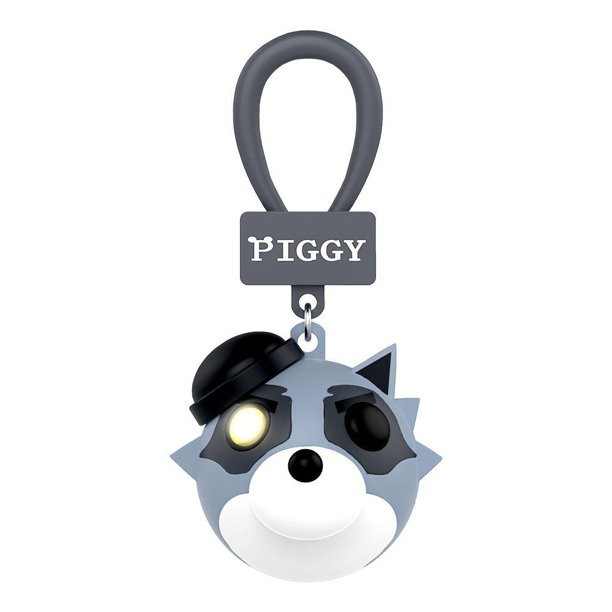 Piggy Light Up Clips Rash Hanger With DLC Code Loose PhatMojo - ToyWiz