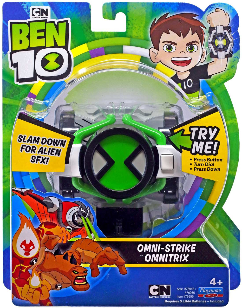 Ben 10 Omni-Strike Omnitrix Roleplay Toy Playmates - ToyWiz