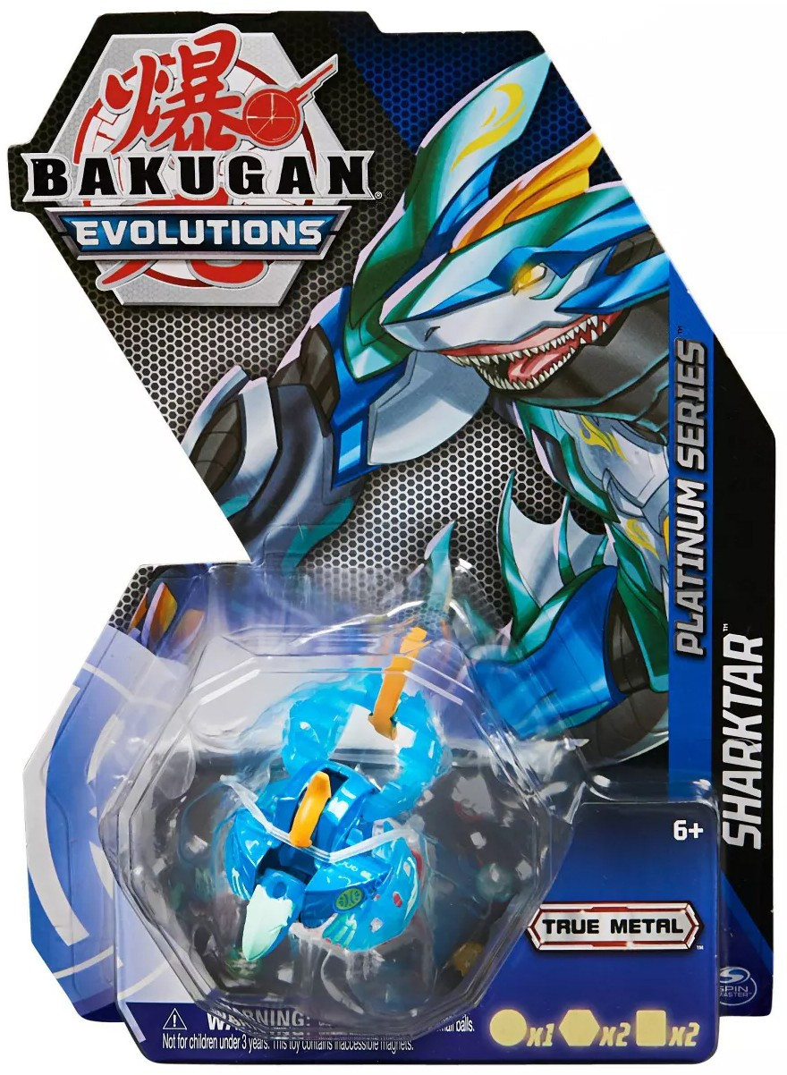 Bakugan Evolutions Platinum Series Sharktar Single Figure Trading