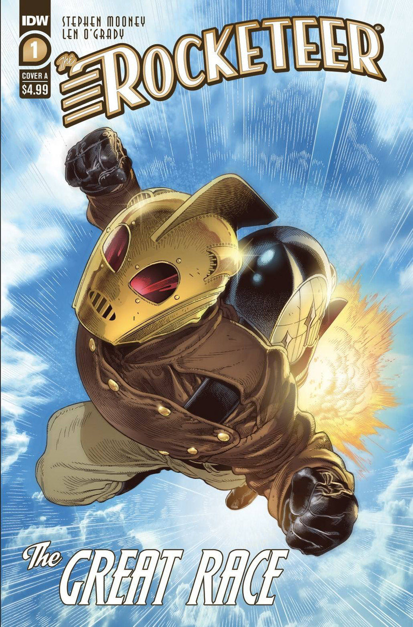 IDW Rocketeer The Great Race Comic Book 1 of 4 Gabriel Rodriguez Cover A IDW  Publishing - ToyWiz