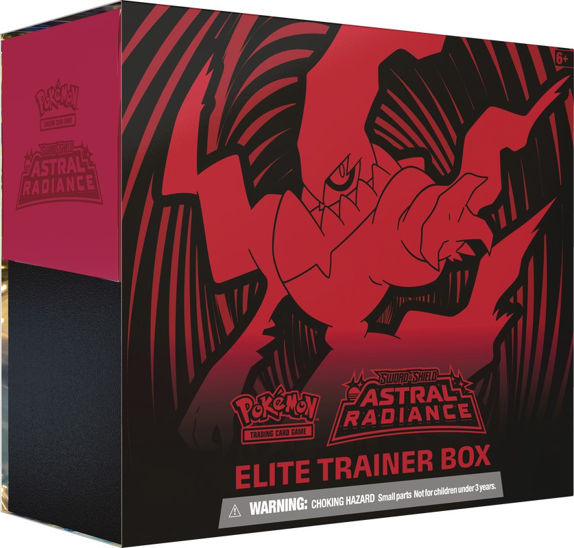 Pokemon Sword Shield Astral Radiance Darkrai Elite Trainer Box 8