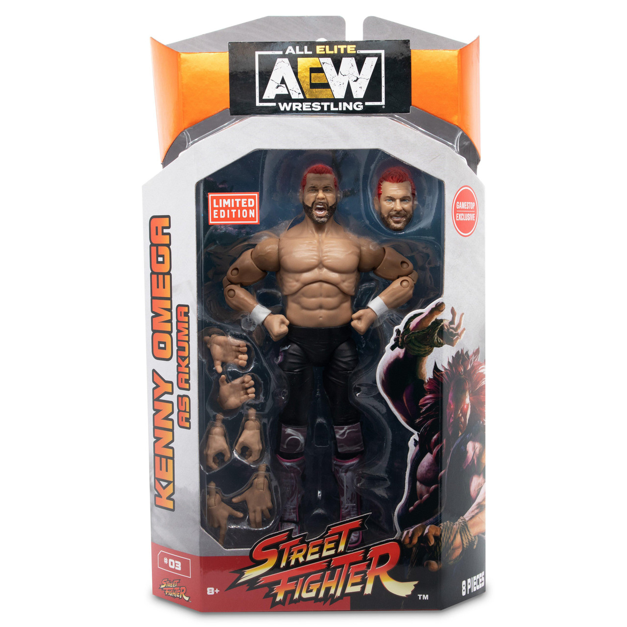 AEW All Elite Wrestling 2019 Fyter Fest Street Fighter Kenny Omega