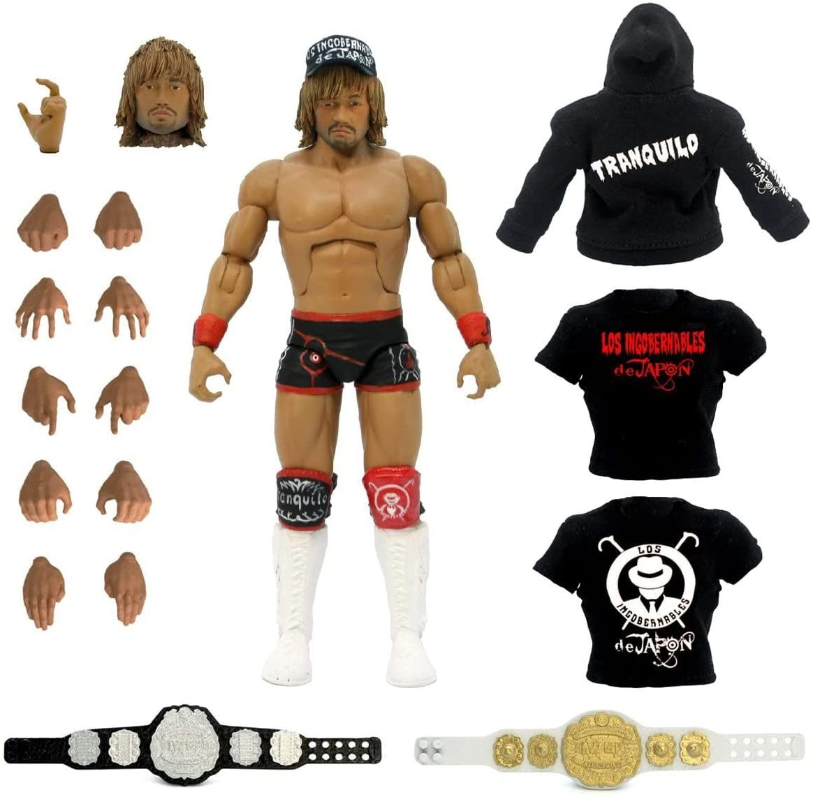 New Japan Pro Wrestling Ultimates Tetsuya Naito 7 Action Figure
