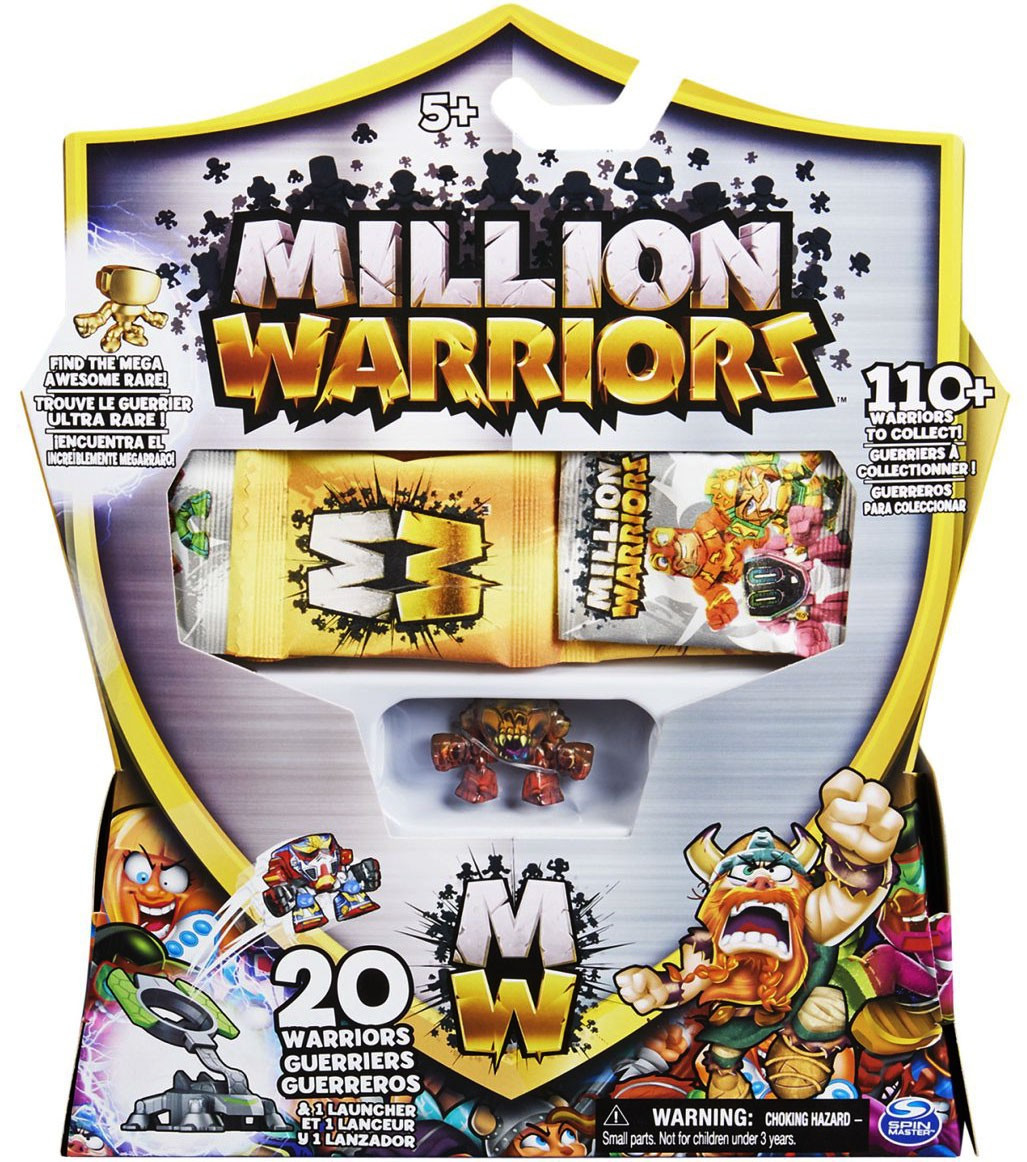 Million Warriors Million Warriors Mystery Mini Figure 20-Pack Spin
