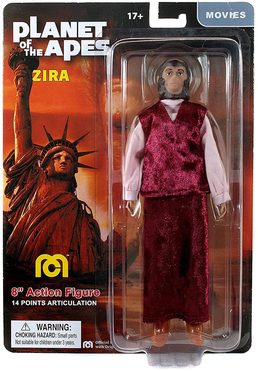 Planet of the Apes Zira 8 Action Figure Mego Corp - ToyWiz