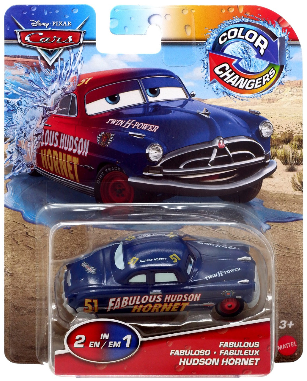 Cars Toy Collectible FABULOUS HUDSON HORNET NEW Walt Disney's & Pixar's