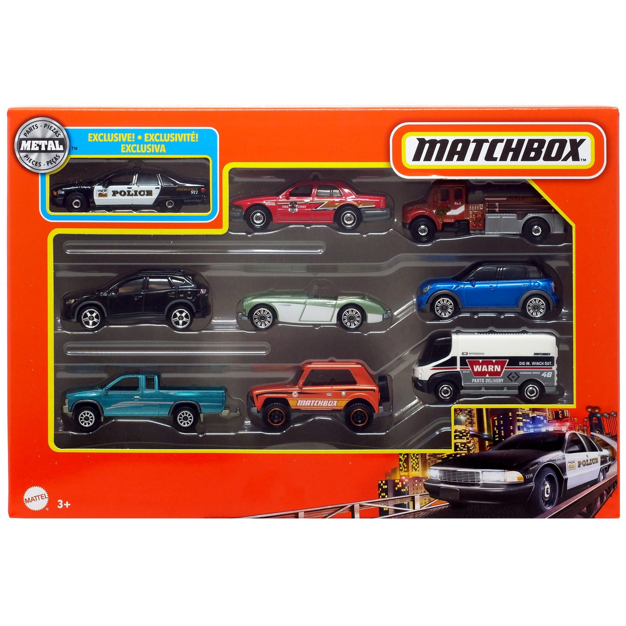 希少 MATCHBOX . HOTWHEELS 他 ミニカー 49台 Matchbox Matchbox Diecast Car 9-Pack Version 4 Mattel - ToyWiz