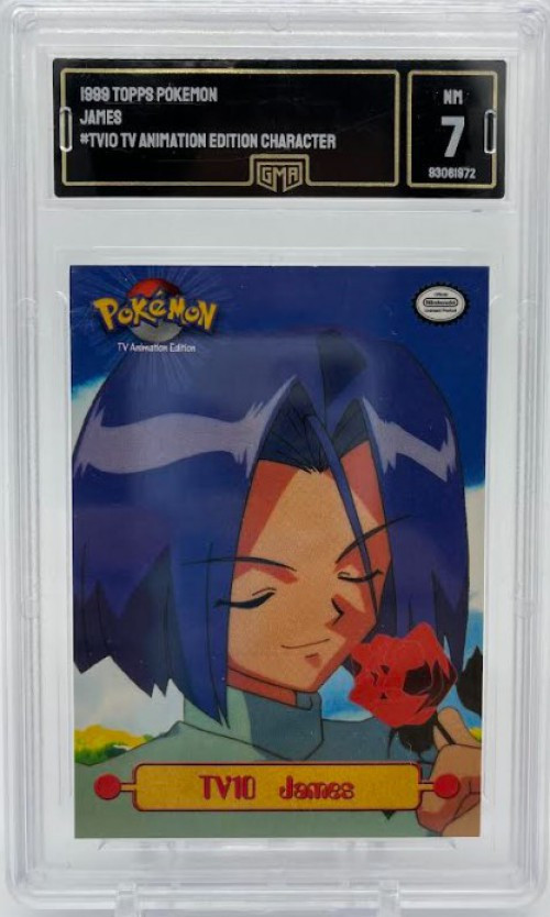 ポケモンTopps TV Animation Edition 1999年発売 Pokemon Topps TV Animation Edition Single Card James 10 GMA - Near