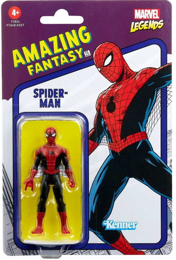 Marvel Marvel Legends Retro Series Spider-Man 3.75 Action Figure