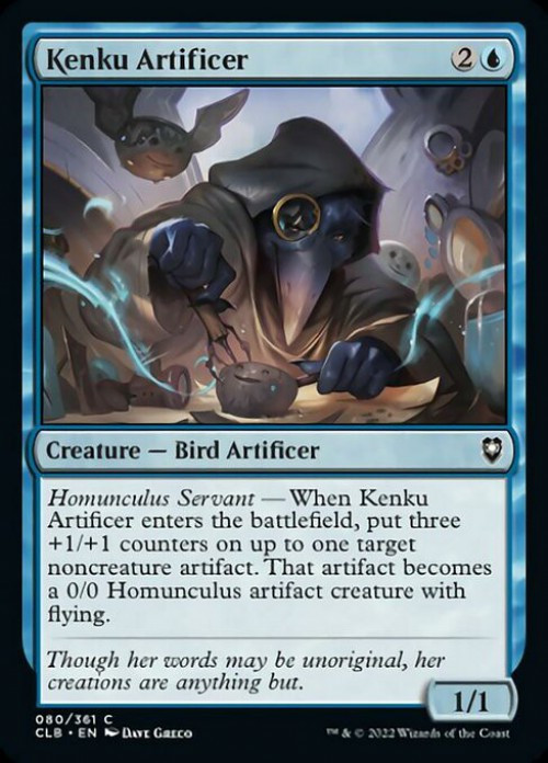 mtg homunculus cards Sneaky (101) Whenever you draw your second card each turn Humongulus Ravnica Allegiance (RNA)