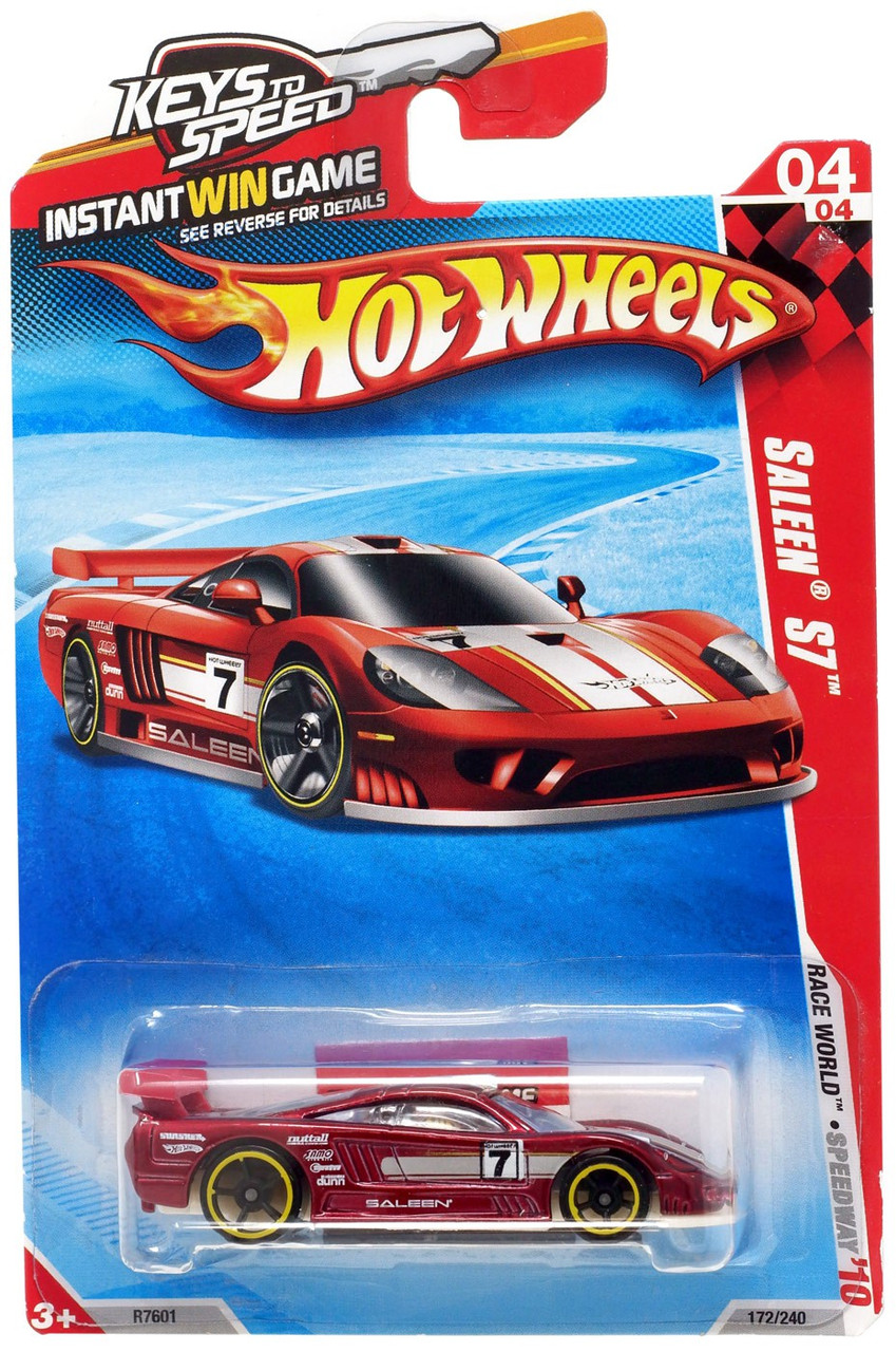 Hot Wheels Race World Speedway 10 Saleen S7 Diecast Car Mattel