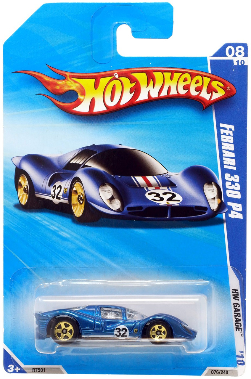 Hot Wheels HW Garage 10 Ferrari 330 P4 Diecast Car Mattel - ToyWiz