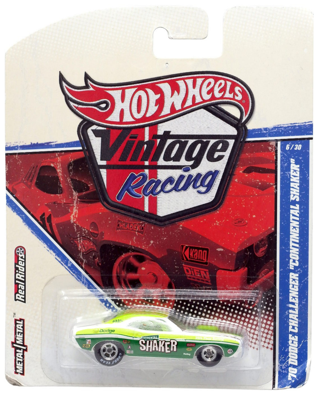 ミニカー Hot Wheels 70 Dodge Challenger SHAKER Hot Wheels Vintage Racing 70 Dodge Challenger Continental Shaker