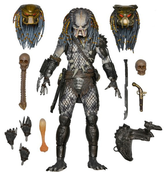 マクファーレントイズ　Elder Predator フィギュア NECA Predator Elder Predator 7 Action Figure Ultimate Version - ToyWiz