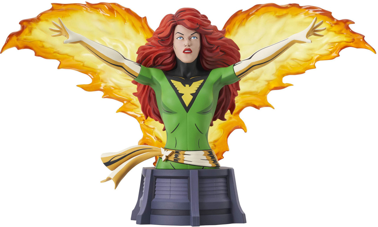 Marvel X-Men The Animated Series Jean Grey Phoenix 6 Bust Diamond