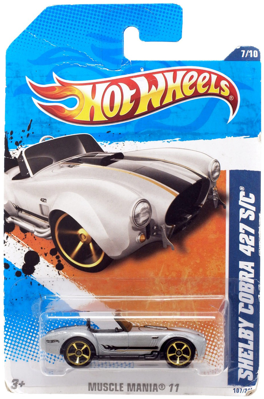 Hot Wheels HW Muscle Mania Shelby Cobra 427 SC Diecast Car Mattel