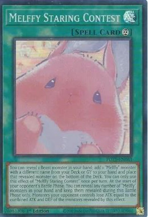 melffy yugioh deck CORI-EN021 - Rabbys - Super Rare YuGiOh Power of the Elements