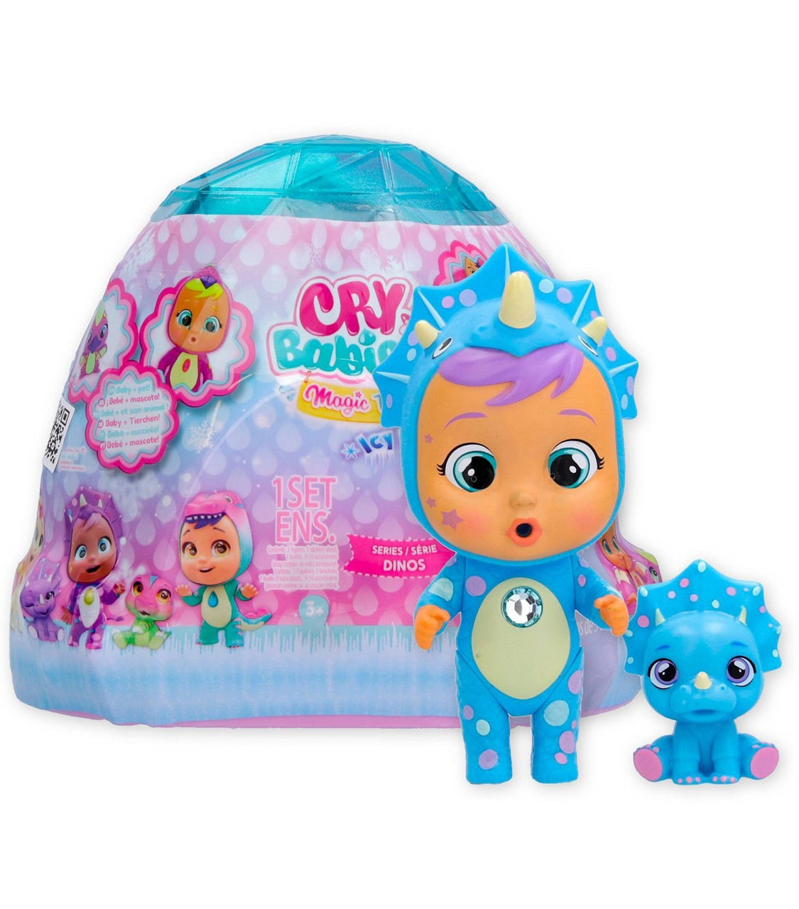 Cry Babies Magic Tears Icy World Dinos Series Mystery Pack IMC