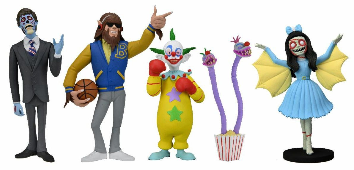 NECA Toony Terrors Series 7 Shorty, Alien, Ghouliana Scott Howard