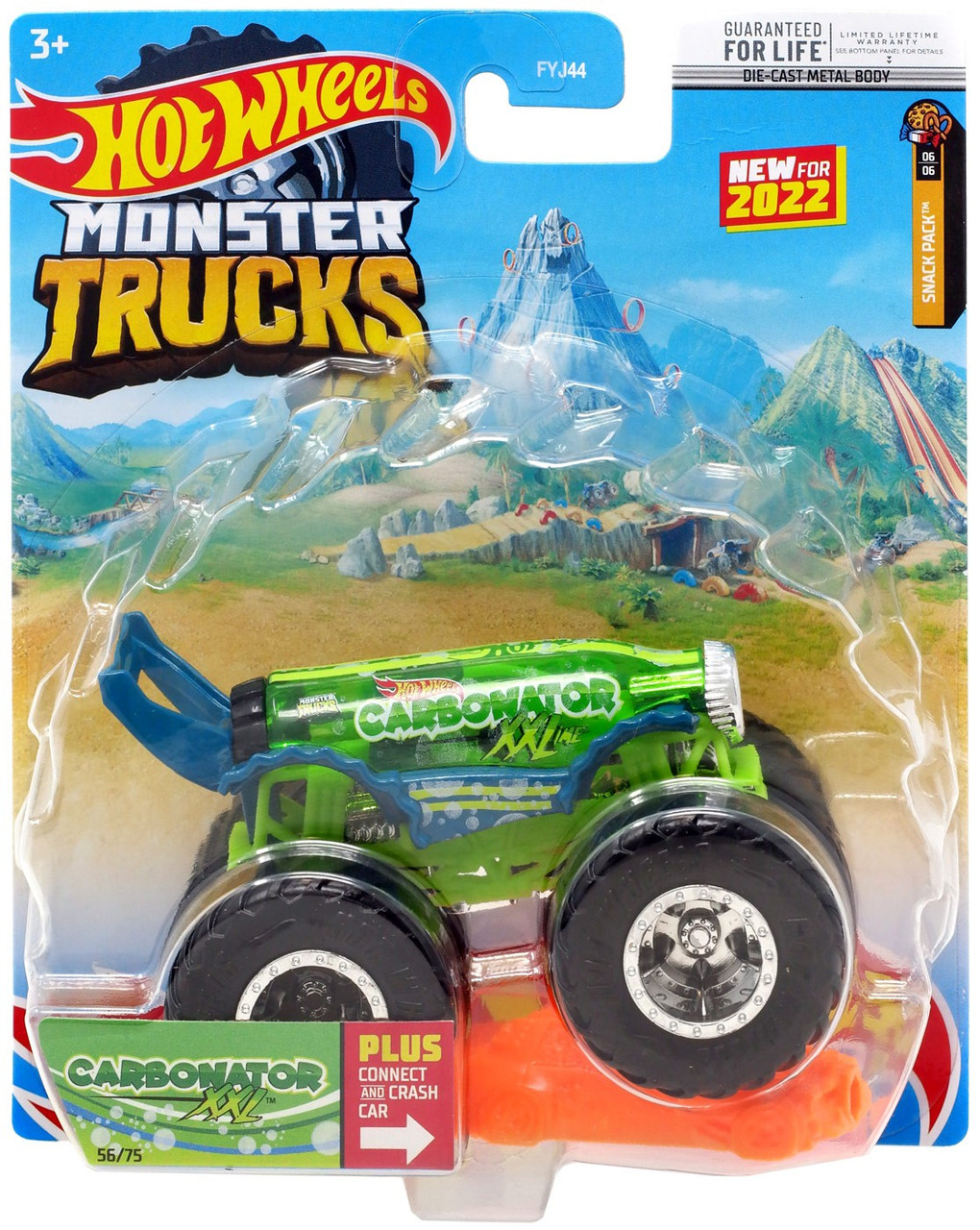 Hot Wheels Monster Trucks Snack Pack Carbonator XXL 164 Diecast
