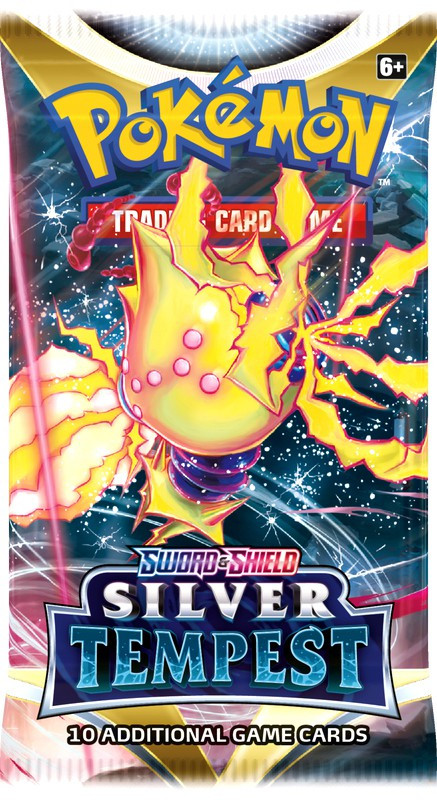 Pokemon Sword Shield Silver Tempest Booster Pack 10 Cards Pokemon