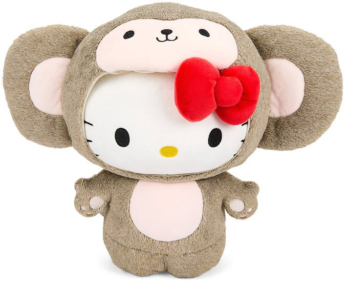ぬいぐるみ・マスコット 2003USA HelloKitty Nakajima Monkey Plush hellokittyyearmonkey__42707.