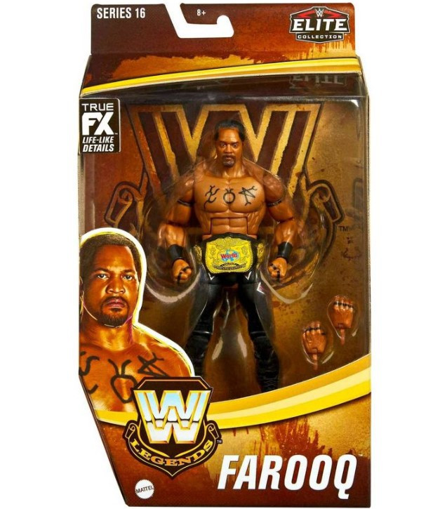 WWE Wrestling Elite Collection Legends Series 16 Farooq Exclusive