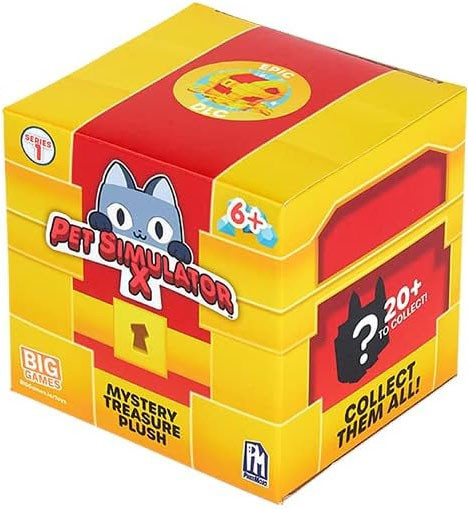 Pet Simulator X Series 1 Mystery Treasure Plush Mystery Pack 1