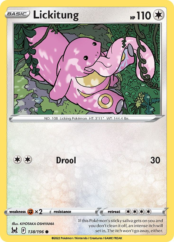 pokemon card lickitung - Sun & Moon - Unbroken Bonds - The description may mistakenly be inaccurate if not caught during the listing process. Lickitung (Holo Common) 016 -