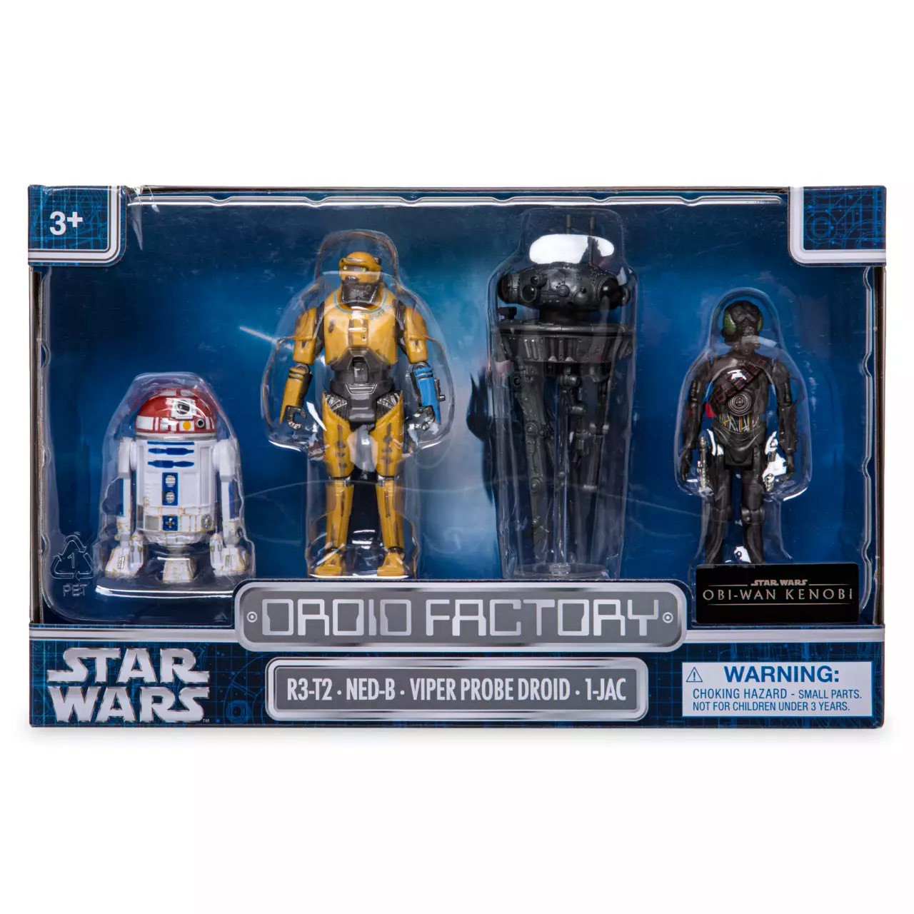 スターウォーズフィギア Disney Star Wars Obi-Wan Kenobi Droid Factory R3-T2, NED-B, Viper