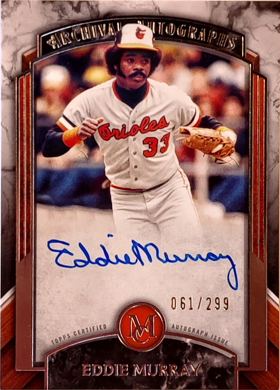 MLB 2022 Topps Museum Collection Single Card 61299 Eddie Murray AA