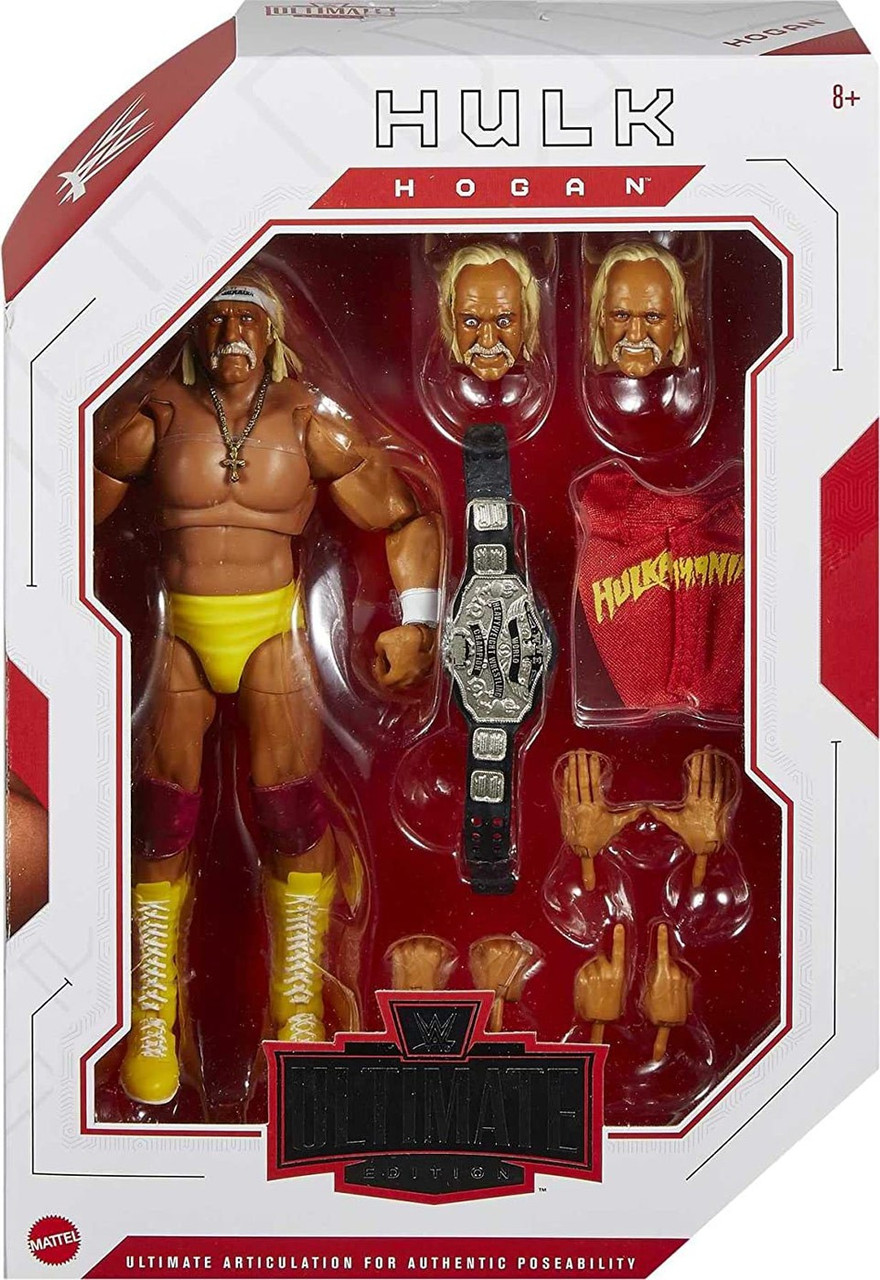 WWE Wrestling Ultimate Edition Hulk Hogan 7 Action Figure Mattel
